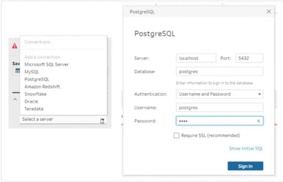 Write to a database table.