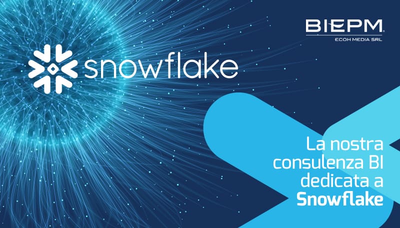 La nostra consulenza BI dedicata a Snowflake